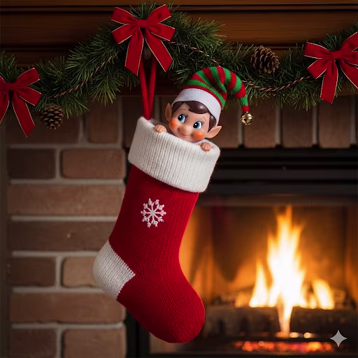 Elf in a Stocking